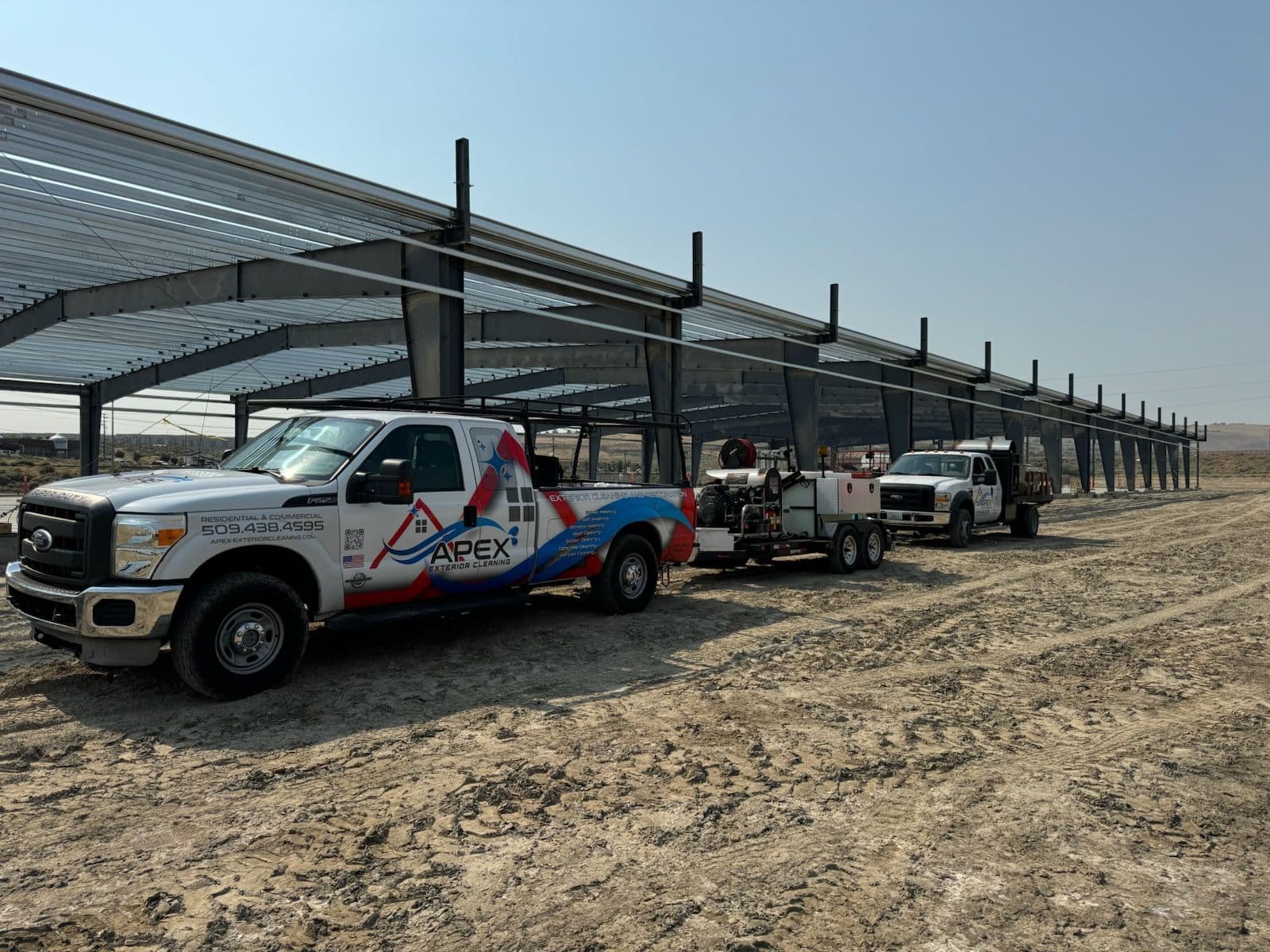Beam Cleaning for New Construction in Kennewick image