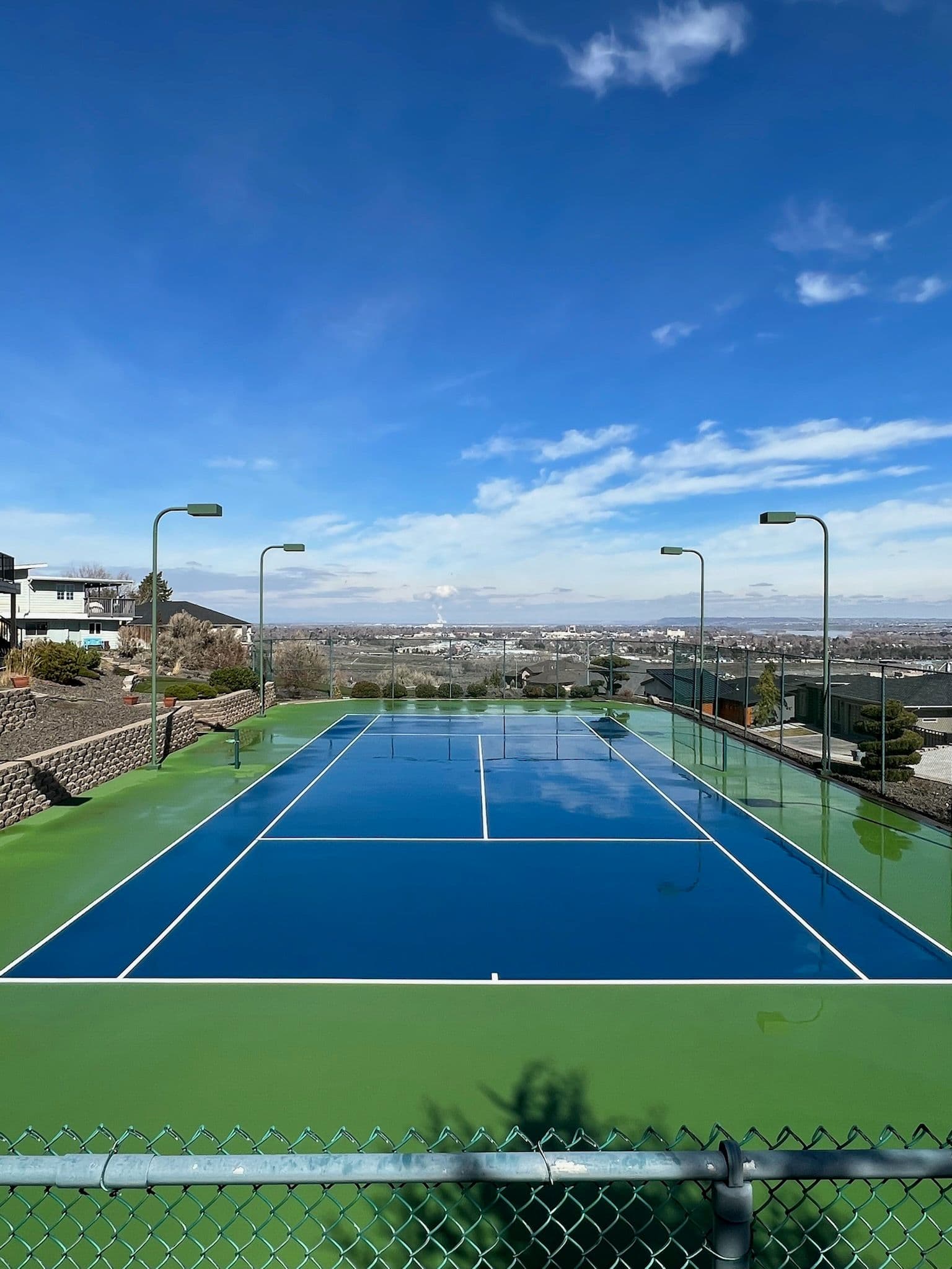 Tennis Court Transformation in Richland